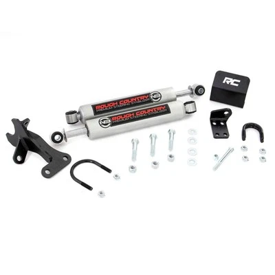 Estabilizador de dirección dual Rough Country N3 para Jeep Grand Cherokee 99-04 4" Lift Foto 1 de 4