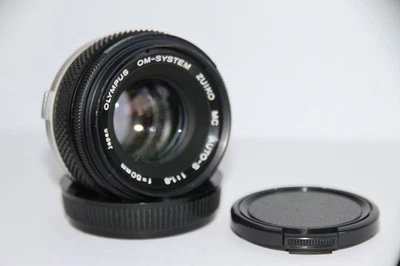 Olympus Zuiko OM 50mm f/1.8 Standard Manual Prime Lens. See Description. - Image 1 of 4