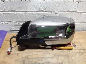 RANGE ROVER SPORT L320 05-09 PASSENGER LEFT POWER FOLDING WING MIRROR CHROME - Picture 1 of 7