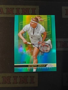 2024 Topps Chrome Tennis Aqua Refractor Steffi Graf /399 - Picture 1 of 1