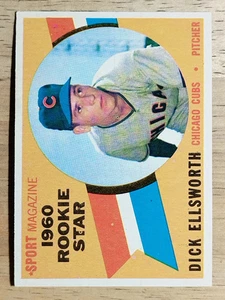 1960 Topps #125 Dick Ellsworth RS RC (NM) - Picture 1 of 2