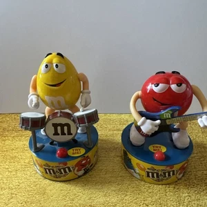 M&M’s Rock Stars Musical Toys - Drums/Bass - Fully Working - Rare Collectibles! - Picture 1 of 5