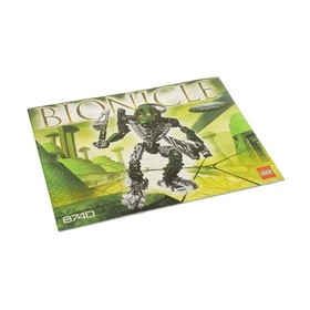 1x Lego Bionicle Building Instructions A5 for Set Toa Hordika Matau 8740