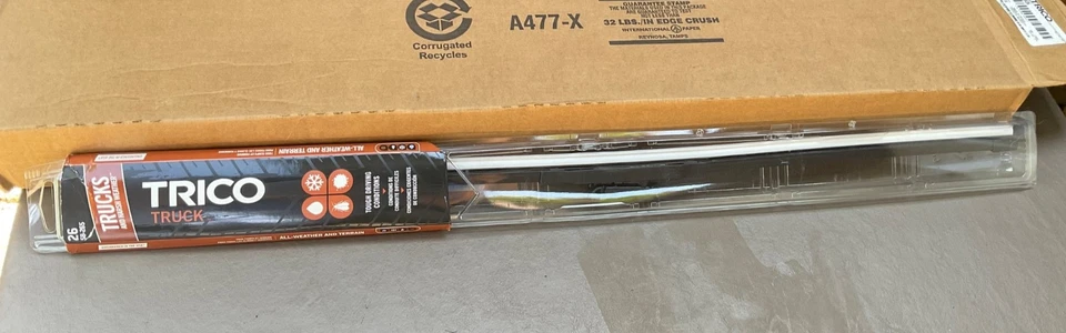 LOTE 2 limpiaparabrisas Toyota Tundra 26” TRICO 58-265 camión perfil aerodinámico duradero Foto 1 de 4