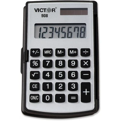 Victor 908 Handheld Calculator - 014751009083 - Image 1 of 2