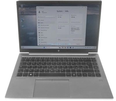 HP Elitebook 845 G8 AMD Ryzen 5 - 2,3 GHZ 500 GB SSD 16 GB RAM FHD LTE Win 11 - Bild 1 von 4