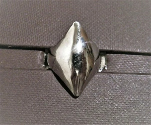 Anello, argento 925, fatto a mano. Lunghezza circa 2,5 cm - Foto 1 di 4