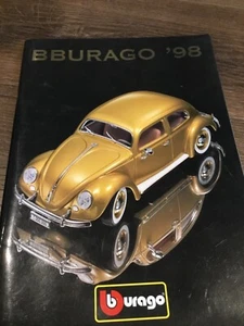 VEHÍCULOS MODELO FUNDIDO A PRESIÓN BURAGO 1:18 1:24 1:43 ORIG. CATÁLOGO GAMA PRODUCTOS 1998 - Imagen 1 de 6
