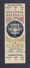 1995 BASEBALL HALL OF FAME GAME FULL TICKET - CHICAGO CUBS v TIGERS MIKE SCHMIDT