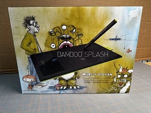 WACOM BAMBOO SPLASH DIGITAL TABLET AND PEN - DRAWING WINDOWS MAC CTL471 URRB-1 - Picture 1 of 6