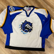 BRIDGEPORT SOUND TIGERS REEBOK AHL MINOR LEAGUE HOCKEY JERSEY ADULT XL