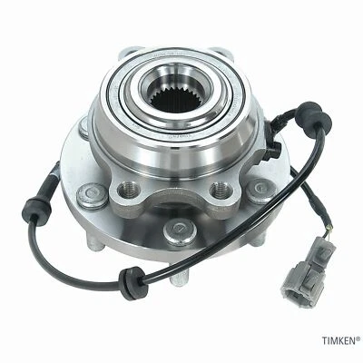 Conjunto de cojinete de rueda y buje delantero Timken para Nissan Xterra 2005-2015 4x4 Foto 1 de 4