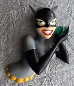 CATWOMAN Batman TAS DC Universe Porcelain Wall Sculpture Plaque Warner Bros. - Picture 1 of 8