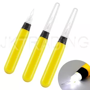 3 Pcs Needle Threaders w LED Light - Needle Threader - Hand Sew, Sewing Machine - Picture 1 of 14