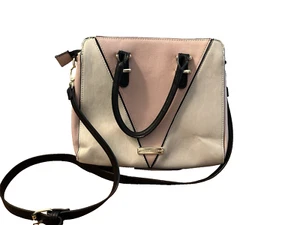 Steve Madden Purse Crossbody Bag Handles Pink Super Clean - Picture 1 of 15
