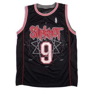 Vintage 90s Slipknot #9 Basketball Sleeveless Jersey Men's Size XL Metal Band Tank - Bild 1 von 22