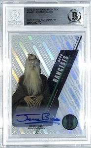 2016 Star Wars High Tek JEROME BLAKE "Oppo Ranccisis" Signed Auto Card BAS Slab - Picture 1 of 3