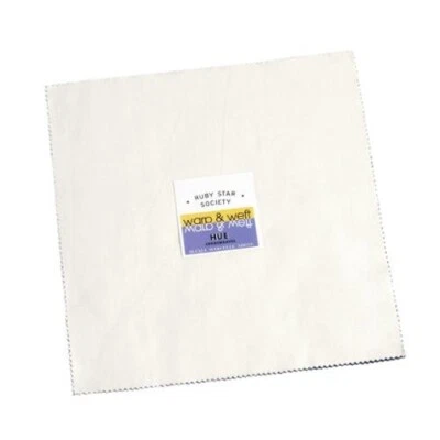 Warp Weft Hue Layer Cake® RS4108LC Ruby Star Precut  Layer Cake 10 " squares - Image 1 of 3