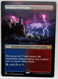 MTG Stormcarved Coast (Borderless) Innistrad: Crimson Vow Regular - Picture 1 of 1