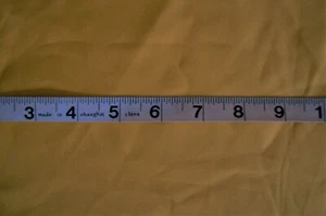 3 Yards Tan Linen Poly Blend Fabric 109" X 45" - Picture 1 of 1