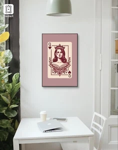 Queen Lana Canvas wall art Piece home decor Portrait gallery - Picture 1 of 5