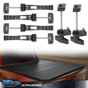 4Pcs Universal Replace Parts Fit for Hard/Soft Folding Tonneau Cover Rear Clamps - Picture 1 of 9