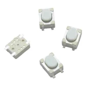 5 pezzi Micro Pulsante Momentaneo 4 x 3 x 2, 5mm 4 pin Tactile Switch SMD - Bild 1 von 3