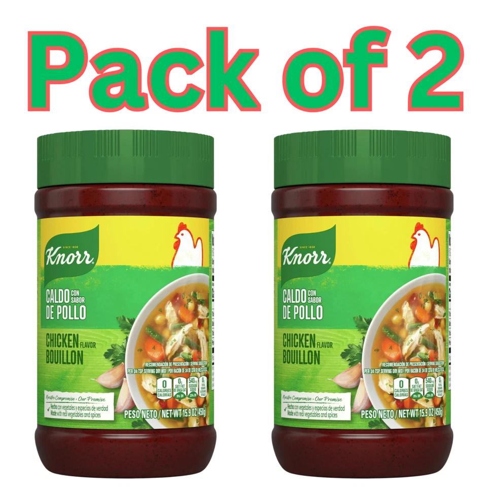 Knorr Hispanic Chicken Granulated Bouillon 15.9 Oz