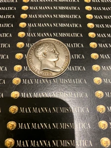 MEDAGLIA NAPOLEONE ARGENTO GR 13.6 MM 32.5 INC BARRE POST 1880  COD MEDESTPIC-38 - Imagen 1 de 6