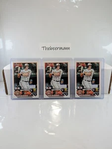 Adley Rutschman Lot (3) 2023 Topps Base Rookie Card #40 Baltimore Orioles RC - Bild 1 von 2
