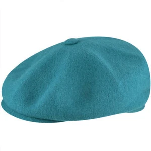 Kangol Mens Wool Hawker Newsboy Cap Hat Spitfire Galaxy Inspired - Fanfare - Picture 1 of 8