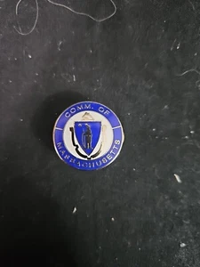 Common Wealth Massachusetts Pin SZ 15/16 - Picture 1 of 4
