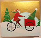 Christmas Gift Box Christmas Decor Box -Santa And Christmas Trees