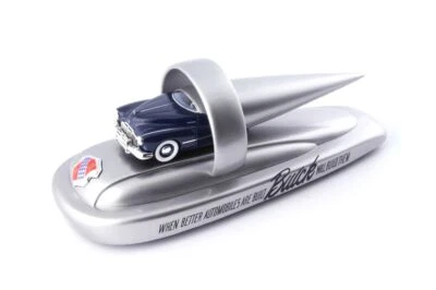 MODELLINO AUTO STATICO AUTOCULT BUICK FLOAT 1946 SILVER BLU SCALA 1:43 - Immagine 1 di 4