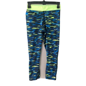 Nike Leggings Womens Small Multicolor Printed Dri-Fit Activewear Pants - Picture 1 of 6