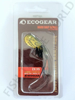 Cuchara de calar ECOGEAR ZX35 #417 Series JDM Metal Vibe Blades Foto 1 de 3