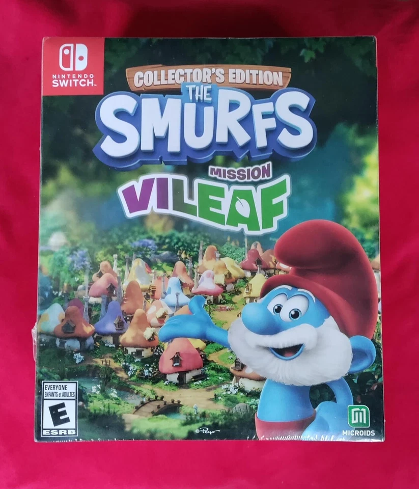 The Smurfs Mission Vileaf Collector's Edition - Nintendo Switch New/