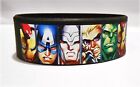 MARVEL COMICS AVENGERS HEROES SET OF 2 SILICONE REPEAT DESIGN WRISTBANDS