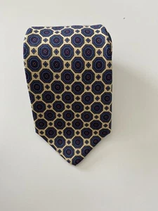 Vintage Allen Solly Multicolor  Classic Neck Tie Pure Silk Hand Sewn In USA - Picture 1 of 5