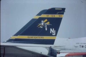 1989 Miramar Air Show Fly Navy 35mm Ektachrome Slide Plane GUNFIGHTERS #2 - Bild 1 von 1