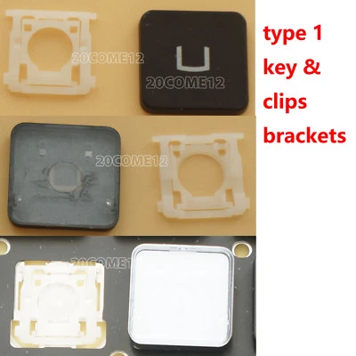 NEW For MSI GS75 GE65 GE75 GT76 GL63 backlit US keyboard KEY & Clips Brackets - Image 1 of 2