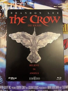 The Crow German Bluray Steelbook Rare OOP Like New Brandon Lee - Picture 1 of 3
