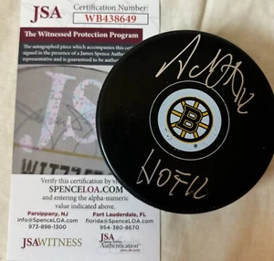 Adam Oates Autographed Boston Bruins-  JSA cert #WB438649 - Picture 1 of 2