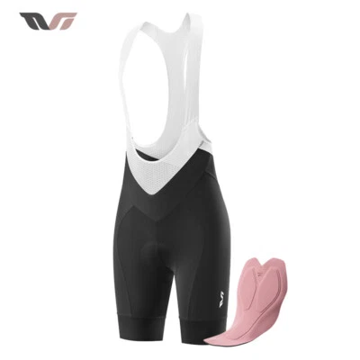 ROCKBROS TVI Series Cycling Bib Shorts Breathable Women Bike Padded Shorts Tight - Image 1 of 4