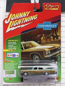 Johnny Lightning 2017 Classic Gold, '73 Chevy Caprice Estate, light green - Picture 1 of 1