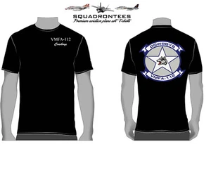 VMFA-112 Cowboys Squadron T-Shirt, USMC Licensed Product - Picture 1 of 2