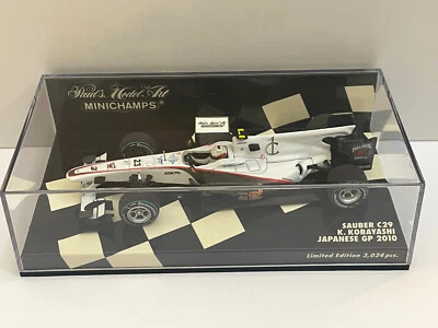 Minichamps 1:43 Sauber C29 Kamui Kobayashi Japanese GP 2010 410100223 - Image 1 of 4