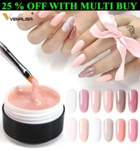 Venalisa Builder Gel 15ml French Tips Poly Acryl Gel hochwertige Tarnung - Bild 1 von 32