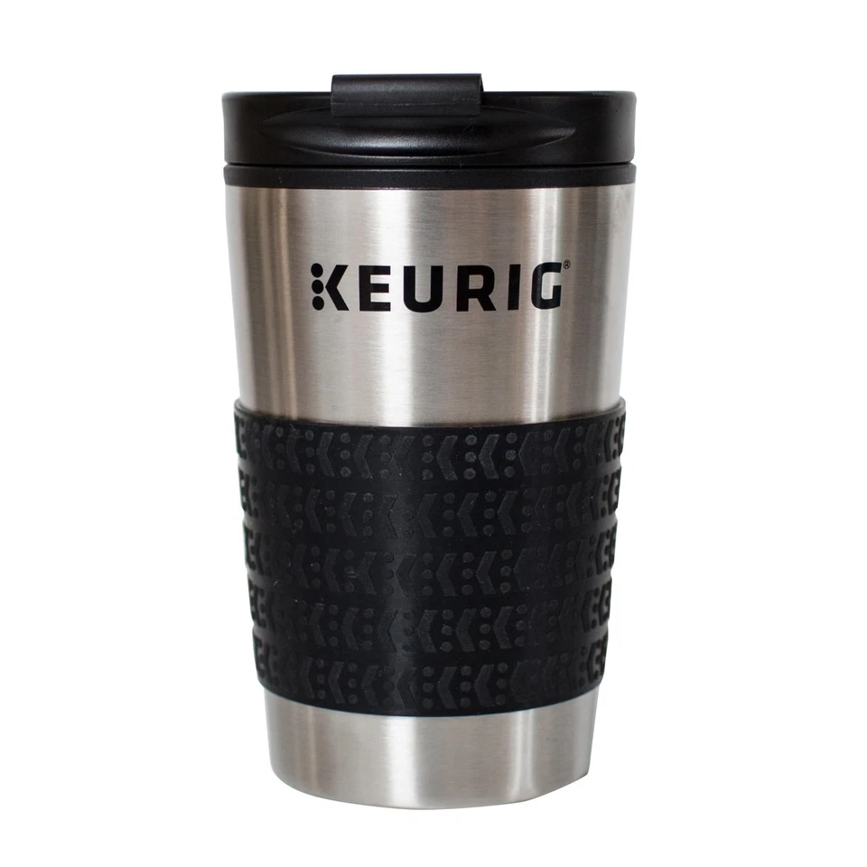 Travel Coffee Mug With Lid Insulated Stainless Steel 12 oz Leak Proof No Spill