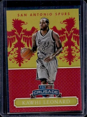 Panini Excalibur Kawhi Leonard Crusade Red #/99 Spurs 2014-15 Foto 1 de 2